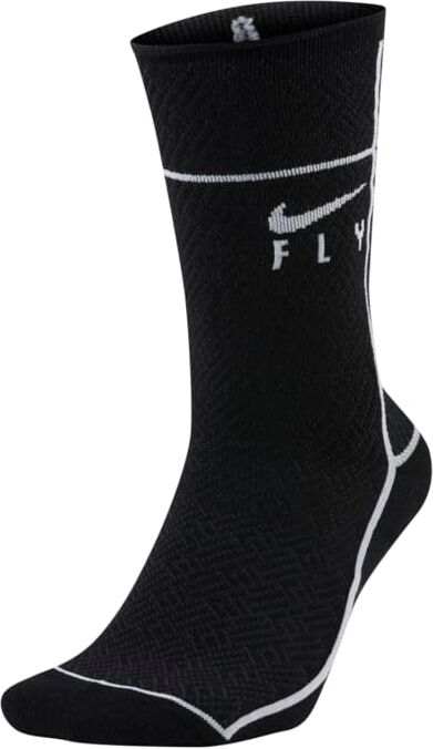 Nike SNKR SOX Swoosh Fly Basketball Crew Socks - Black - size: S, M, XL