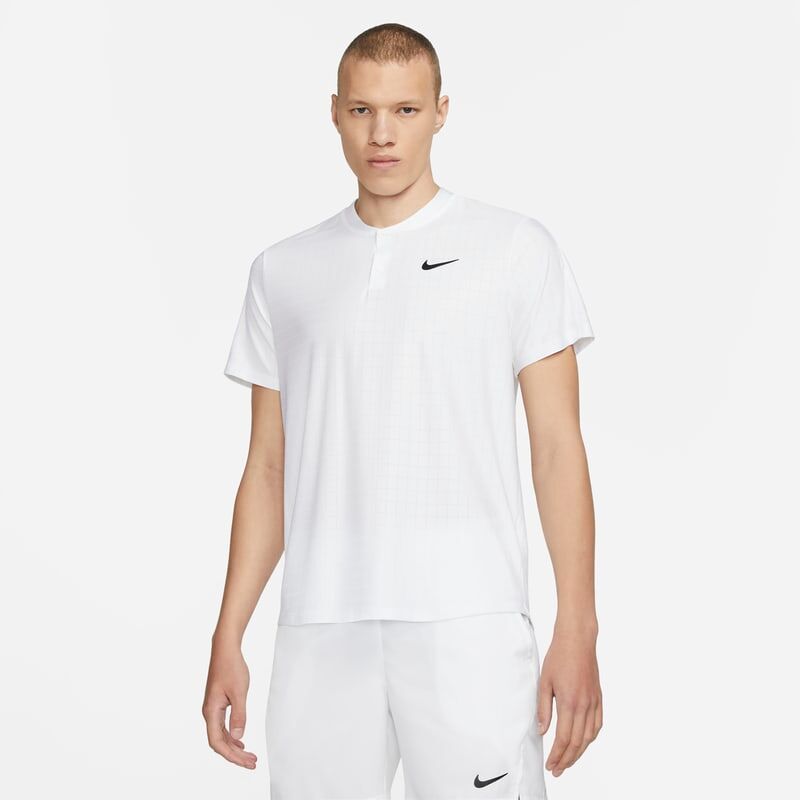 NikeCourt Dri-FIT Advantage Men's Tennis Polo - White - size: 2XL, XL, XS, S, M, L