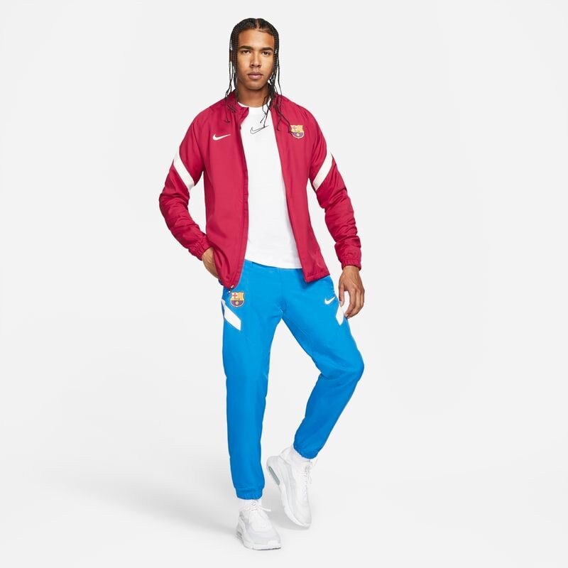 Nike F.C. Barcelona Strike Men's Nike Dri-FIT Football Tracksuit - Red - size: S, M, L, XL, S, M, L, XL, XS, XS