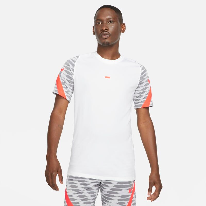 Nike Dri-FIT Strike Men's Short-Sleeve Football Top - White - size: S, L, XL, M, S, XL, L, M