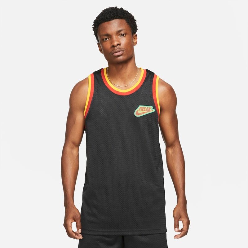 Nike Giannis "Freak" Men's Mesh Jersey - Black - size: L, S