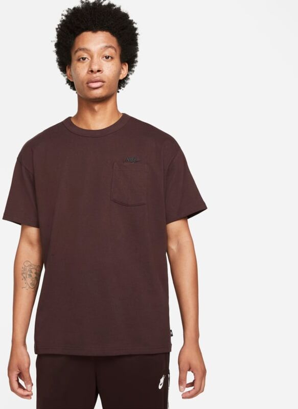 Nike Sportswear Premium Essentials Men's Pocket T-Shirt - Brown - size: XS, S, M, L, XL