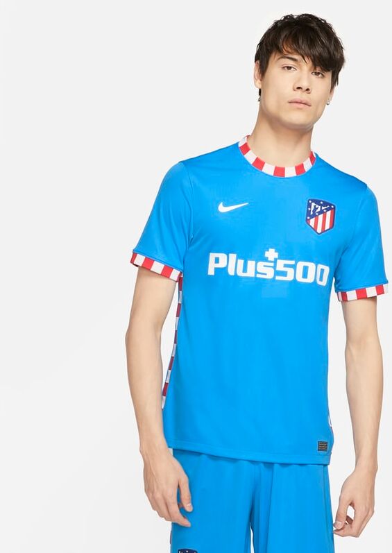 Nike Atlético Madrid 2021/22 Stadium Third Men's Nike Dri-FIT Football Shirt - Blue - size: S, M, L, XL, XS