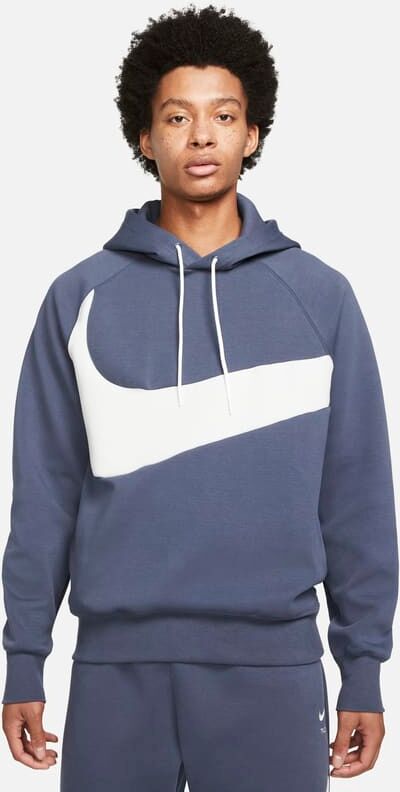 Nike Sportswear Swoosh Tech Fleece Men's Pullover Hoodie - Blue - size: XS