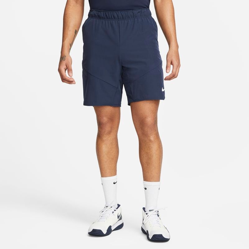 NikeCourt Dri-FIT Advantage Men's Tennis Shorts - Blue - size: L, S, M, XL