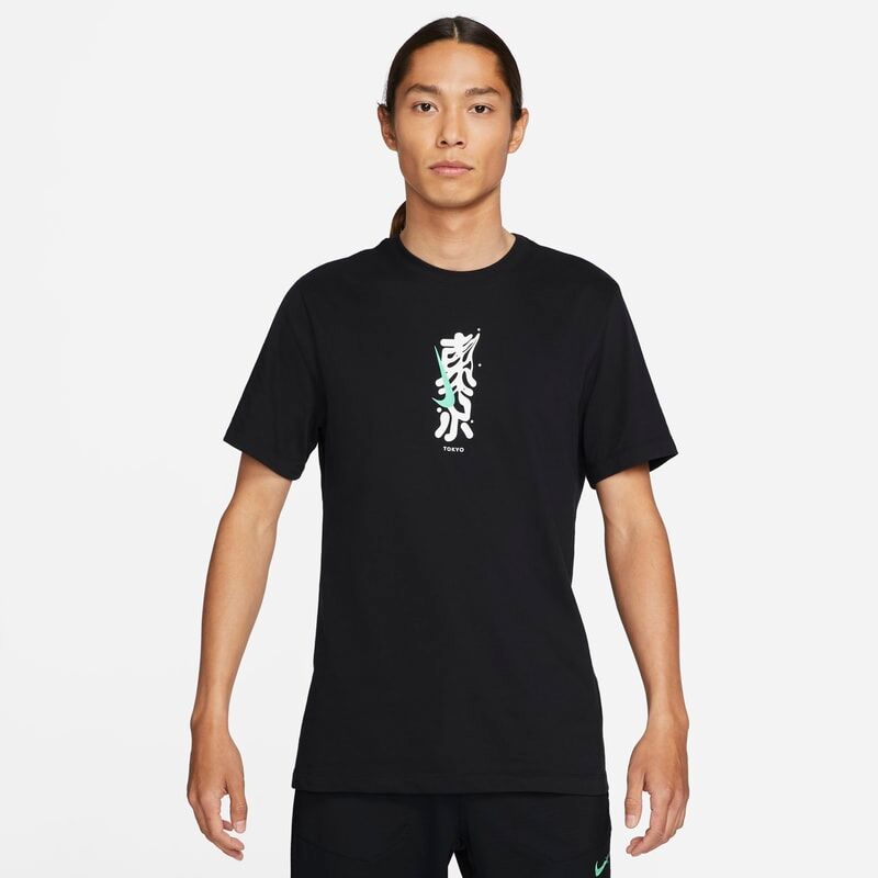 Nike Dri-FIT Tokyo Running T-Shirt - Black - size: S, M, L, XL