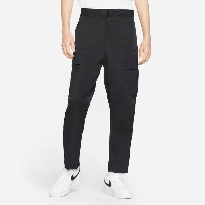 Nike Sportswear Tech Essentials Men's Woven Unlined Cargo Trousers - Black - size: 30, 34, 36, 28