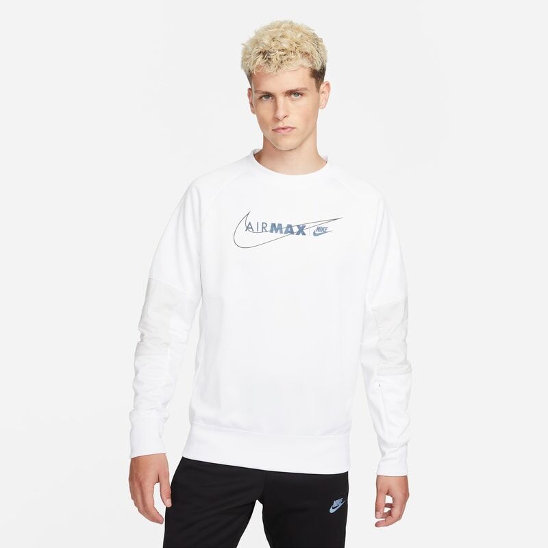 Nike Air Max Men's Sweatshirt - White - size: 2XL, XL, M, S, L, XS