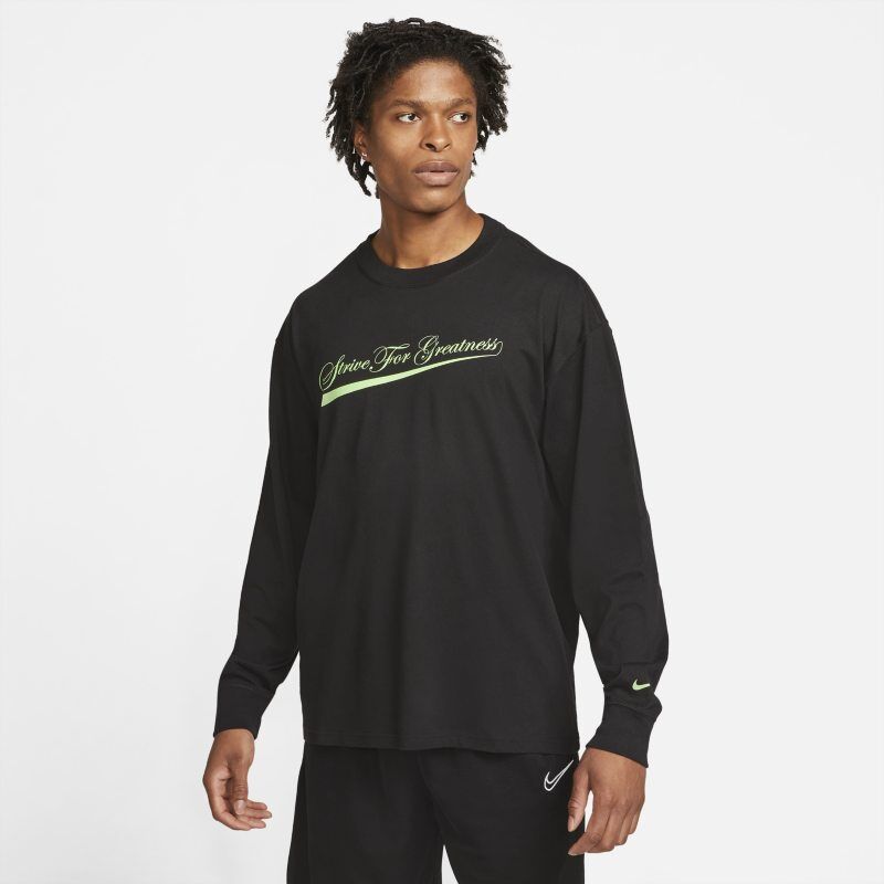 Nike LeBron Lion Men's Long-Sleeve T-Shirt - Black - size: S, M, L, XL, 2XL