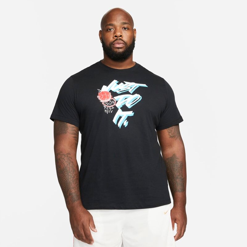 Nike "Just Do It" Men's Basketball T-Shirt - Black - size: S, M, L, XL