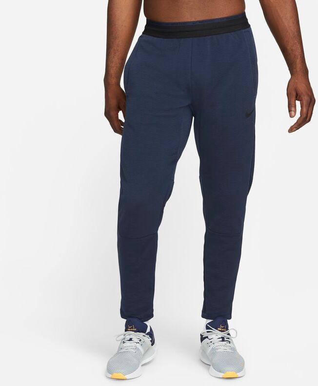 Nike Pro Men's Fleece Training Trousers - Blue - size: S, M, L, 2XL, XL