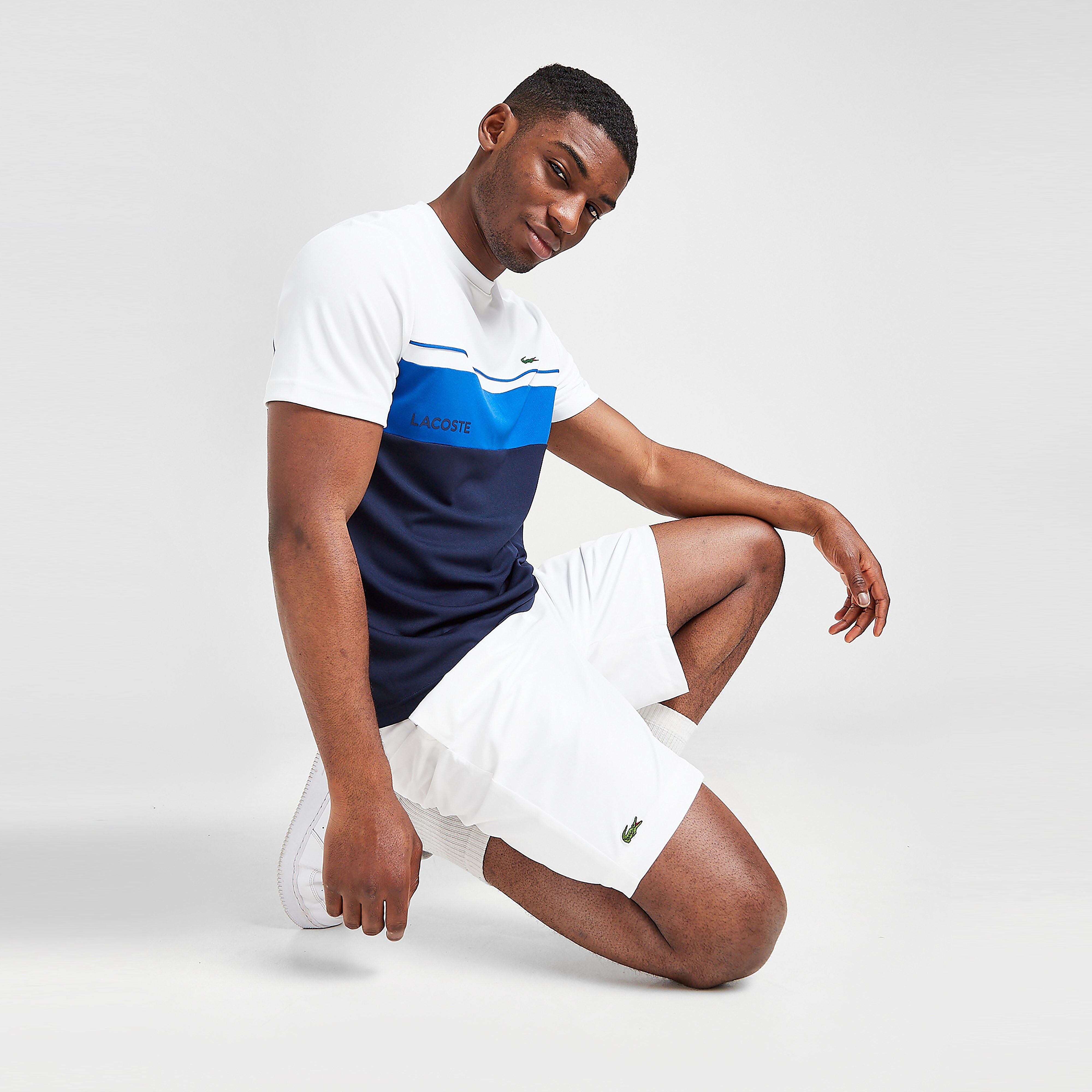 Lacoste Premium Fleece Shorts - White - Mens  size: XXXL