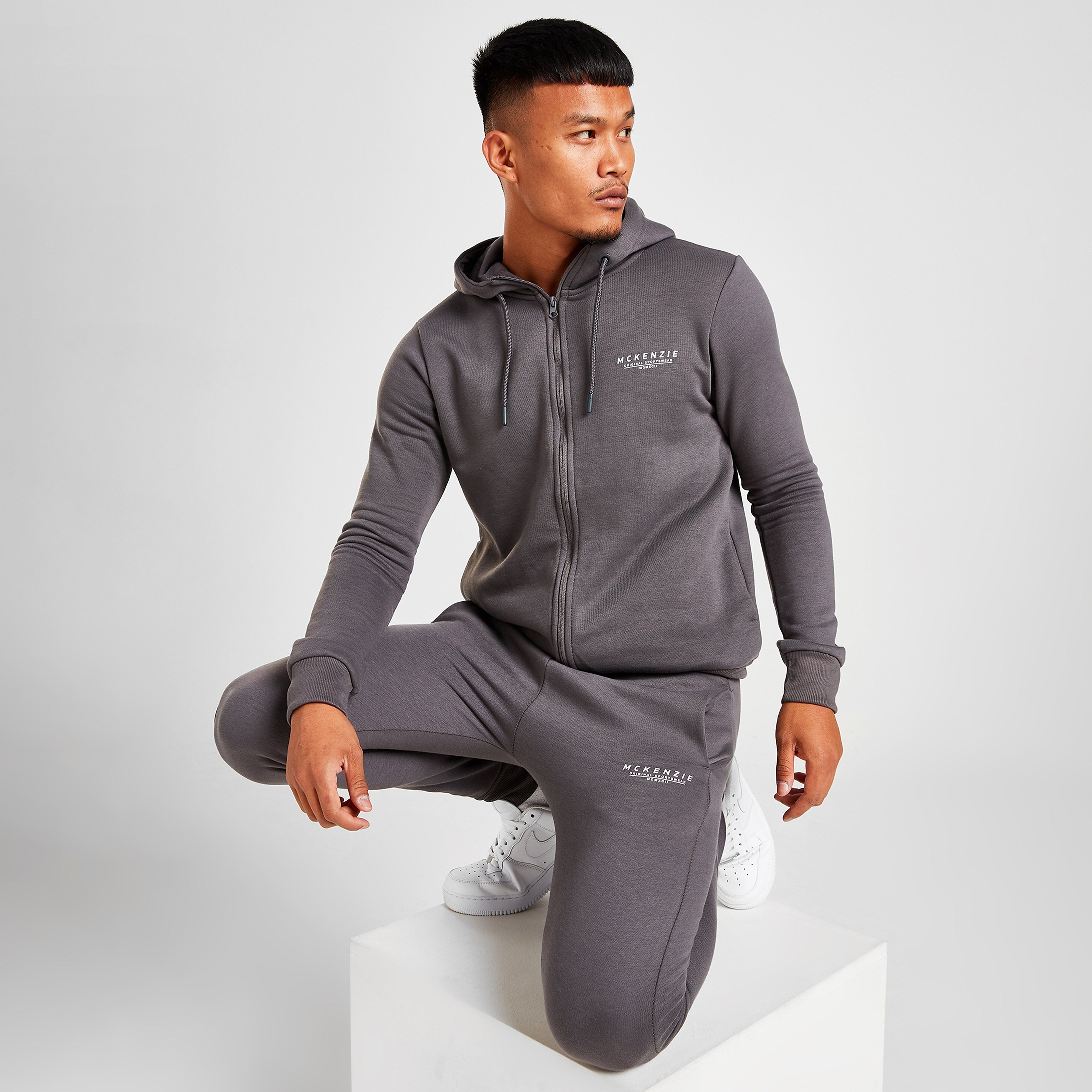 McKenzie Essential Tracksuit Men's - Grey - Mens  size: L