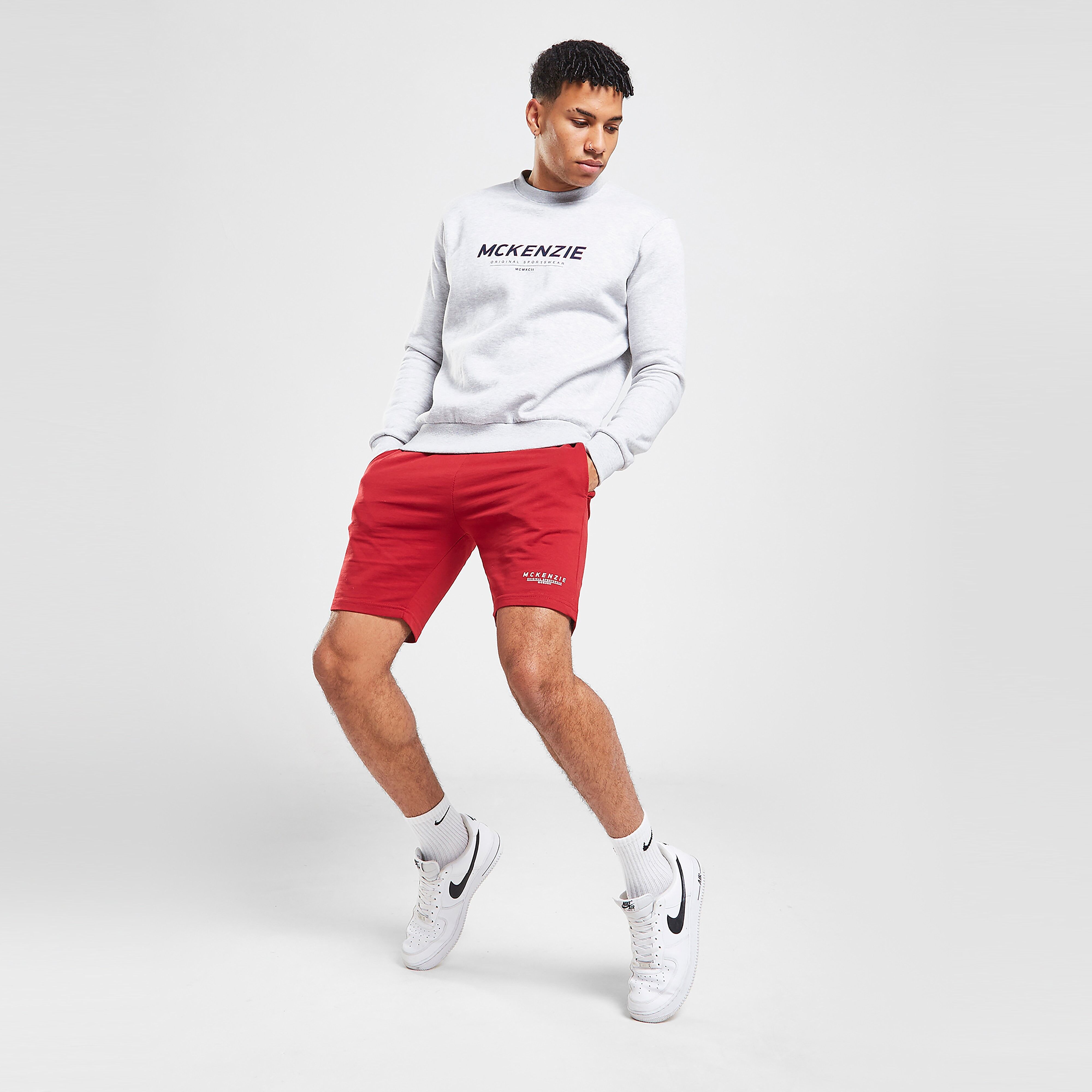 McKenzie Essential Shorts - Red - Mens  size: M
