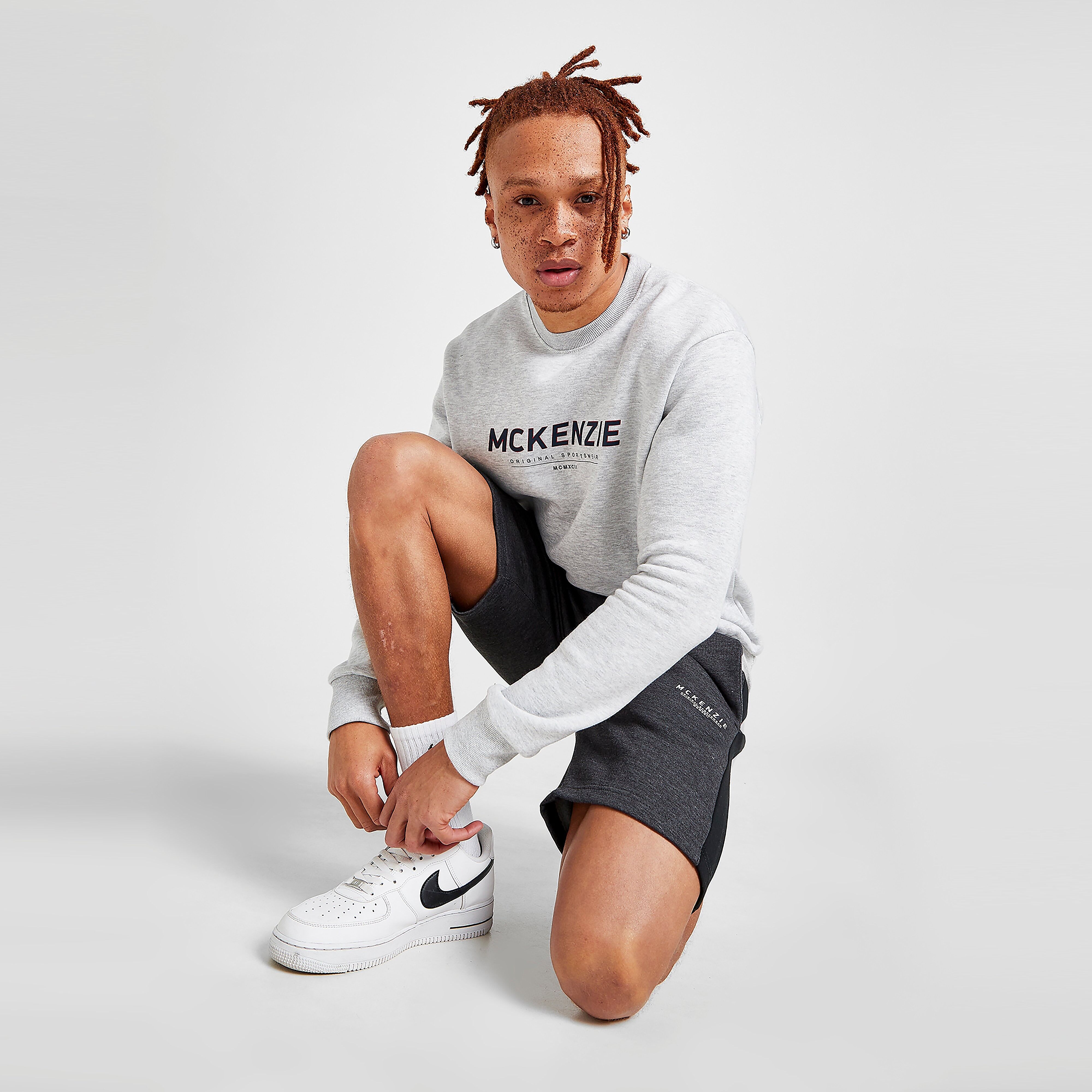 McKenzie Exhilerate Fleece Shorts - Greyq - Mens  size: S
