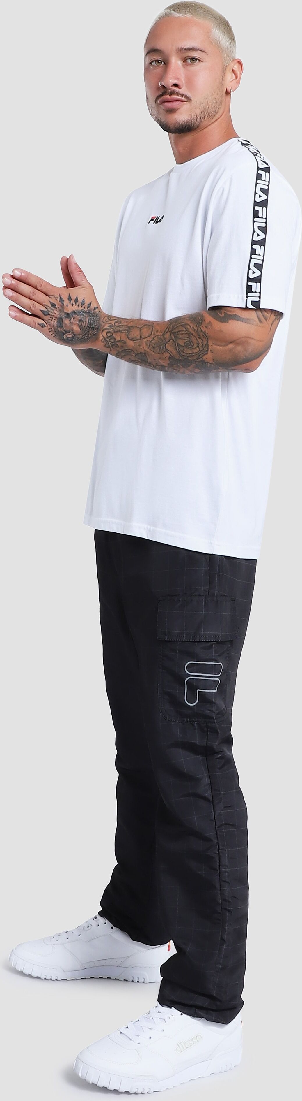 Fila Grid Cargo Pants - Black - Mens  size: M