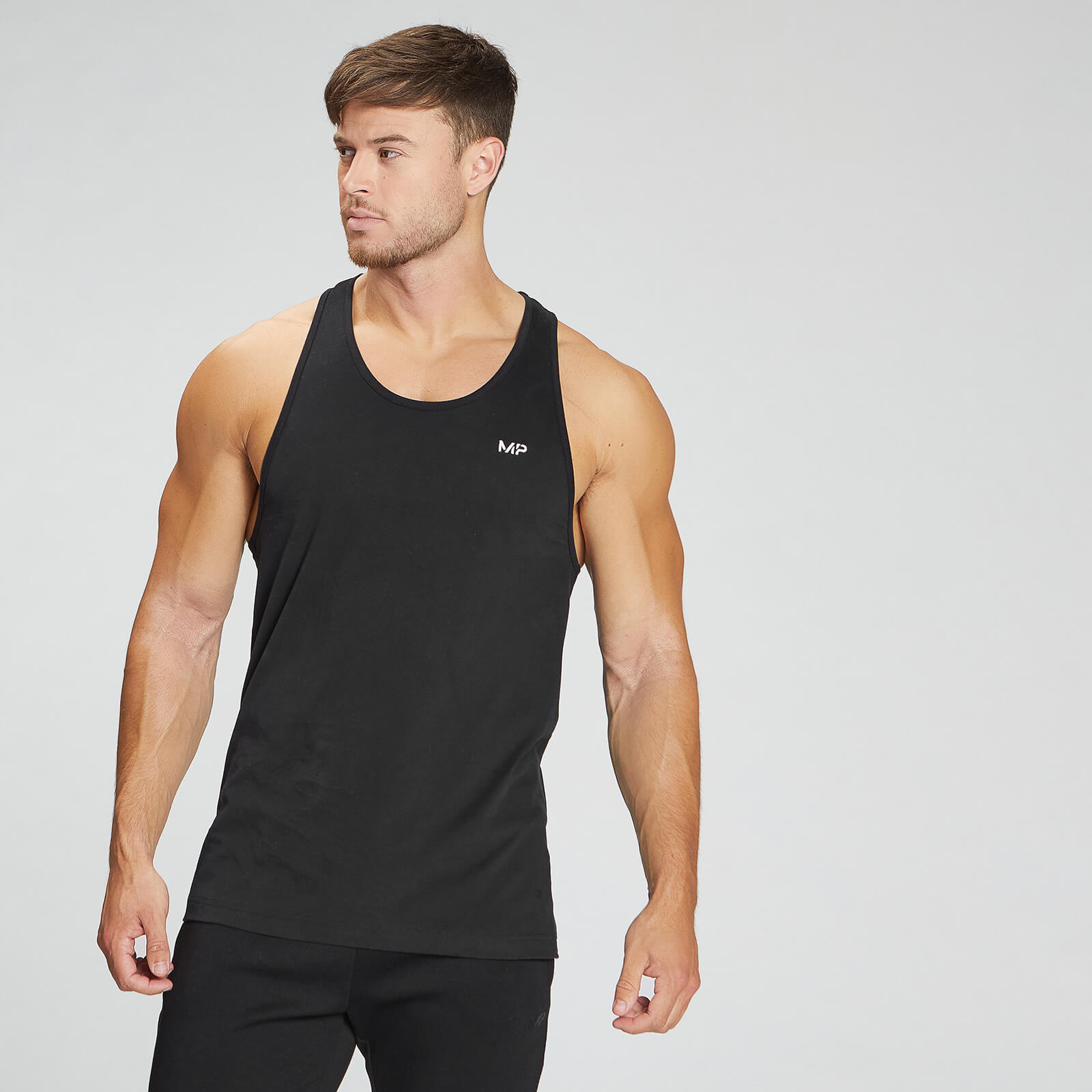 MP Men's Stringer Vest - Black - L