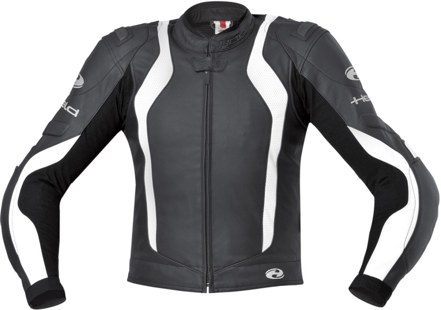 Held Street 2 Veste de moto en cuir de dames Noir Blanc S