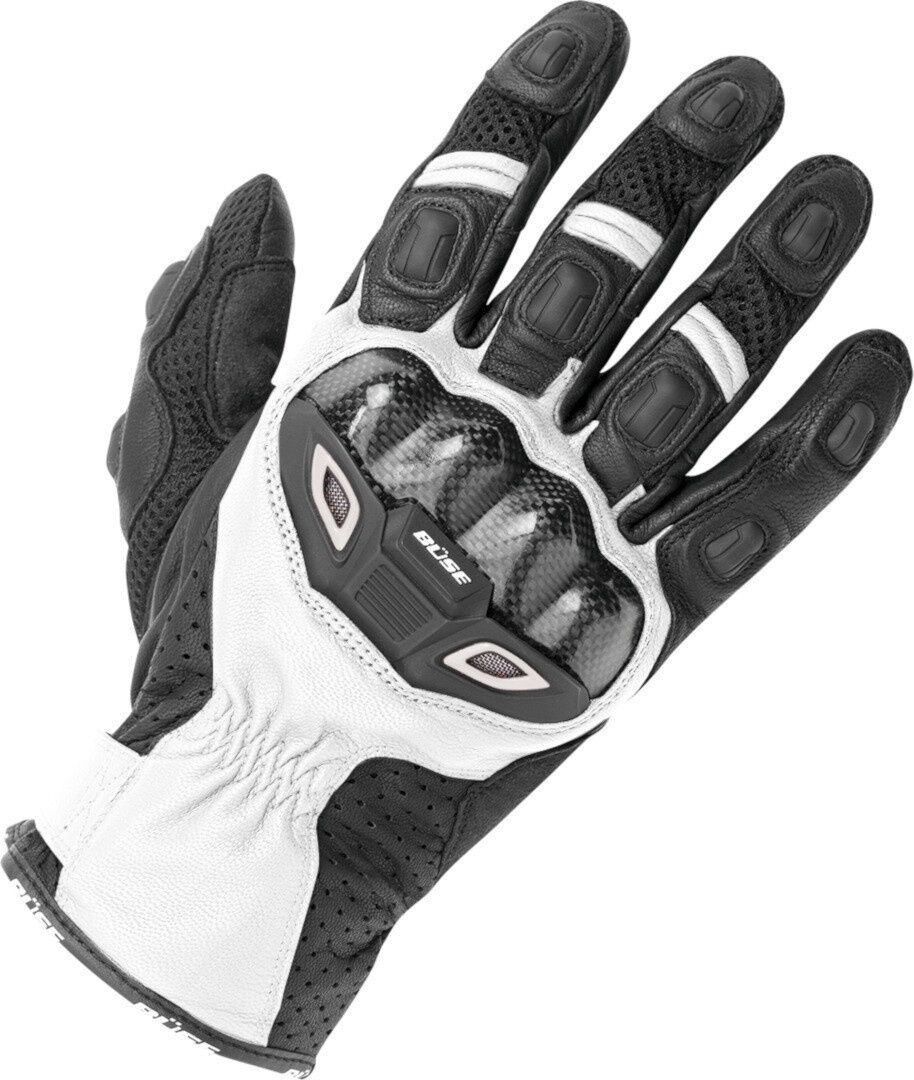 Büse Airway Sport Gants de moto Blanc 2XL