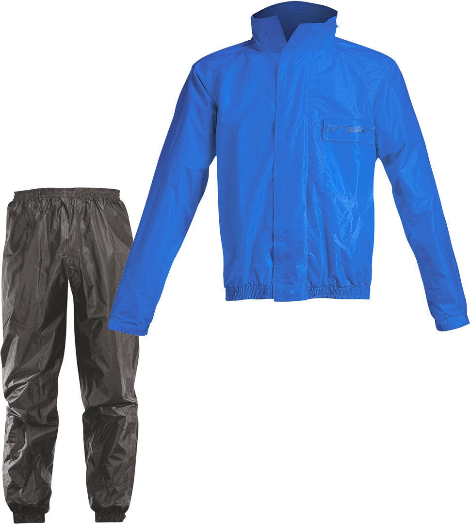 Acerbis Logo 2-Piece Rain Suit Combinaison de pluie 2 pièces Noir Bleu S