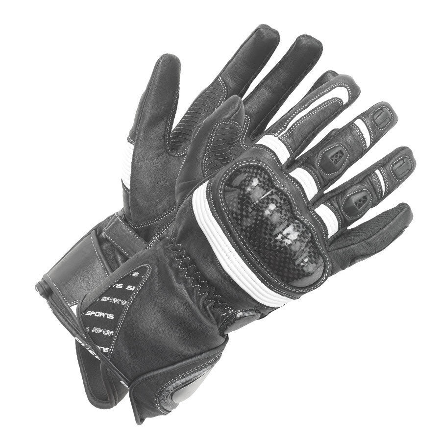 Büse Misano Gants Noir Blanc 5XL