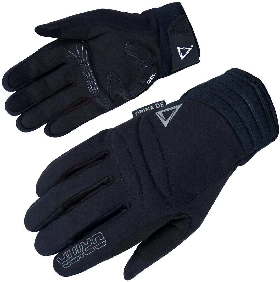 Orina Zeal Gants de moto Noir 2XL