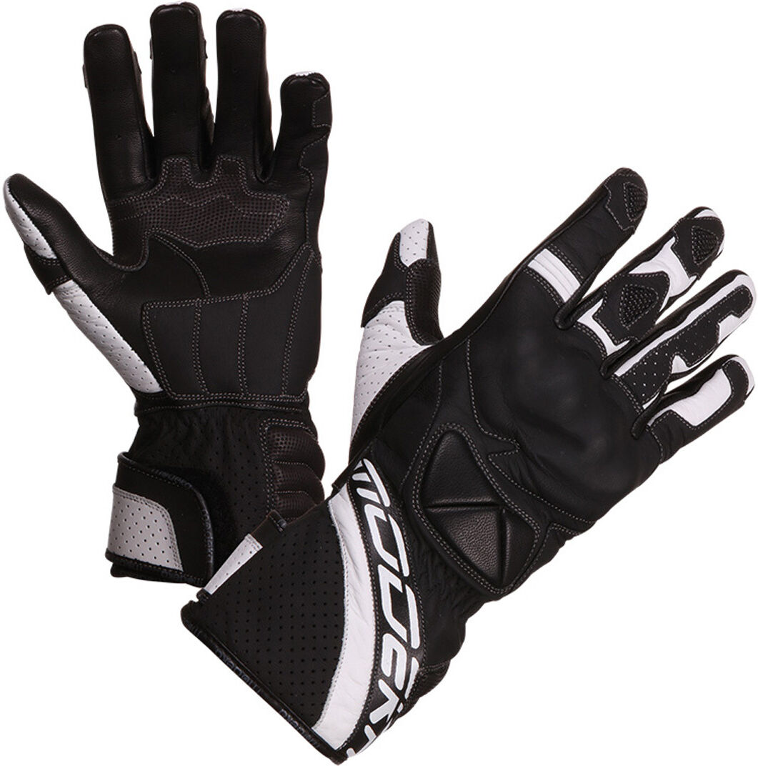 Modeka Ladies Motorcycle Gloves Gants de moto de dames Noir Blanc S