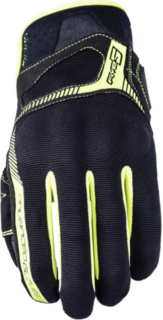 Five RS3 Gloves Gants Noir Jaune L