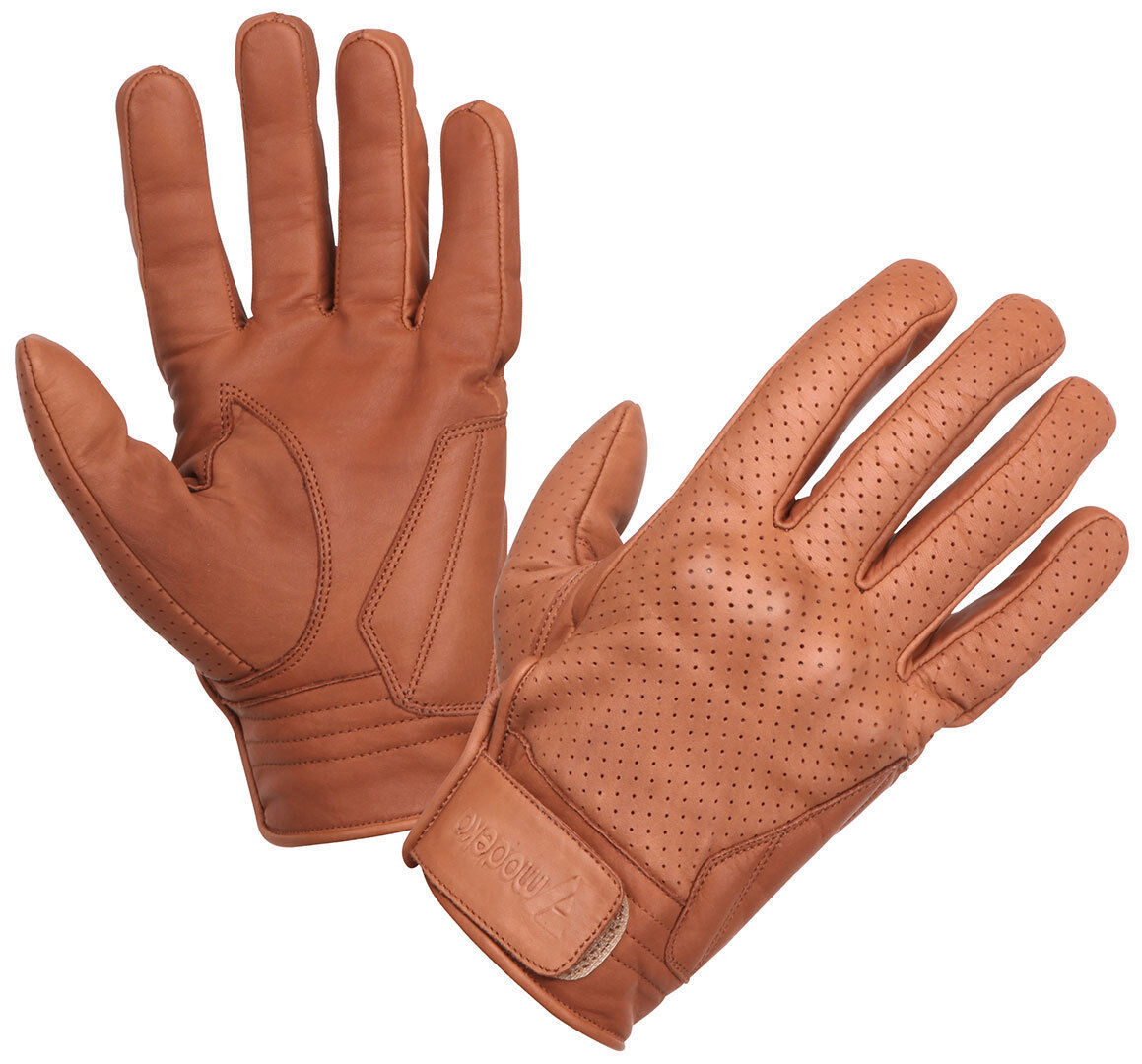 Modeka Hot Classic Gants de moto Brun S M