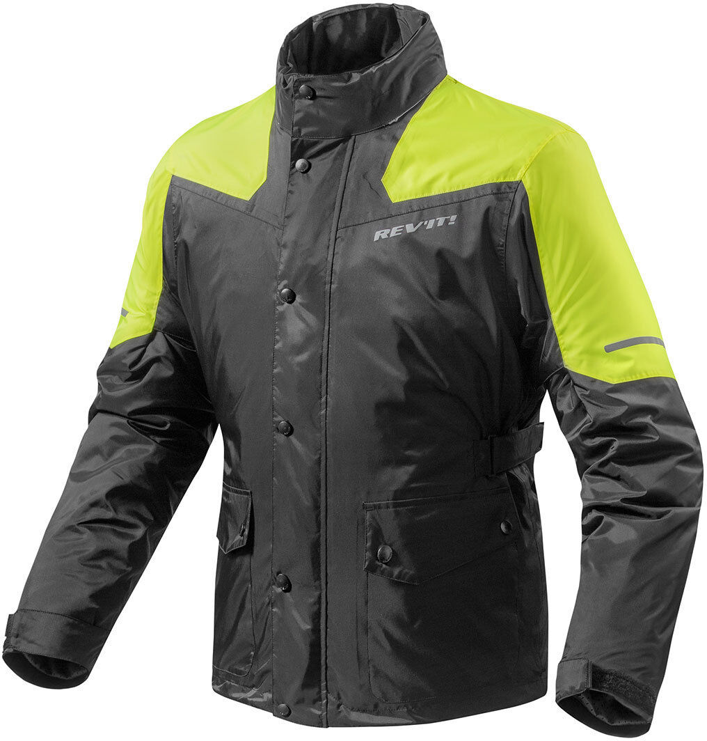 Revit Nitric 2 H2O Veste de pluie Noir Jaune XS