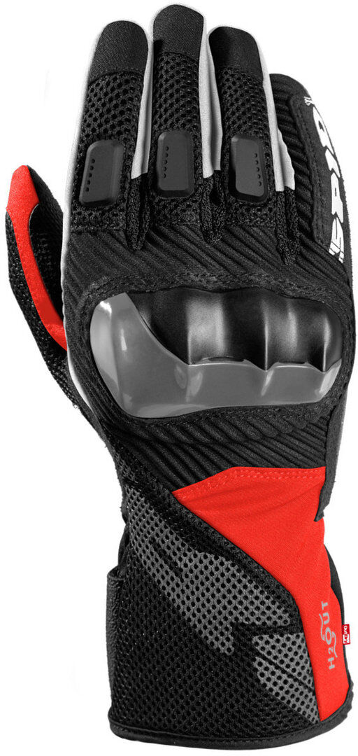 Spidi Rainshield H2Out Gants Noir Rouge XL