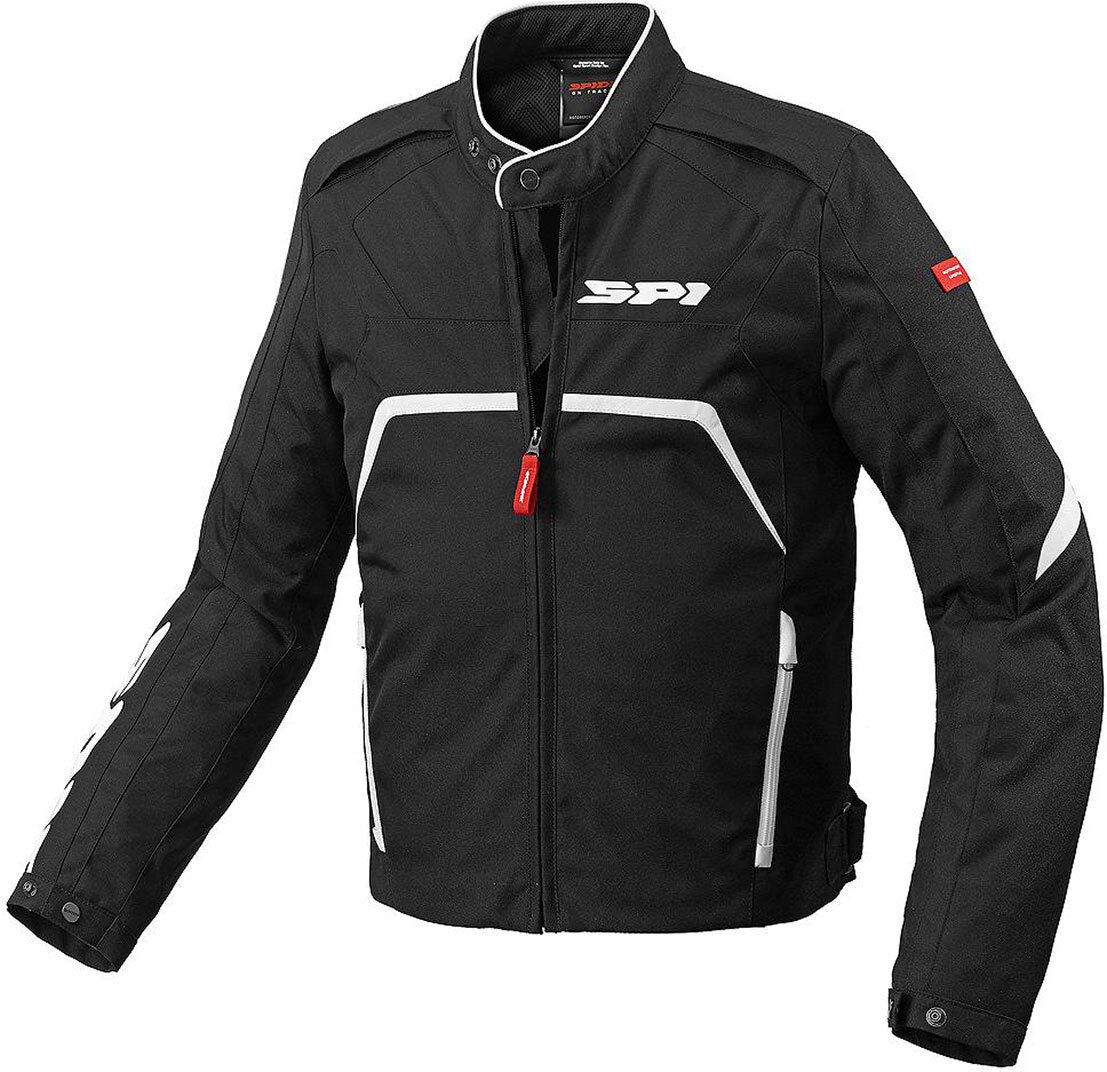 Spidi Evorider Tex Veste textile de moto Noir Blanc S