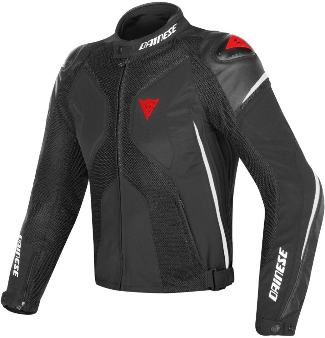 Dainese Super Rider D-Dry Veste Textile moto Noir Blanc Rouge 50