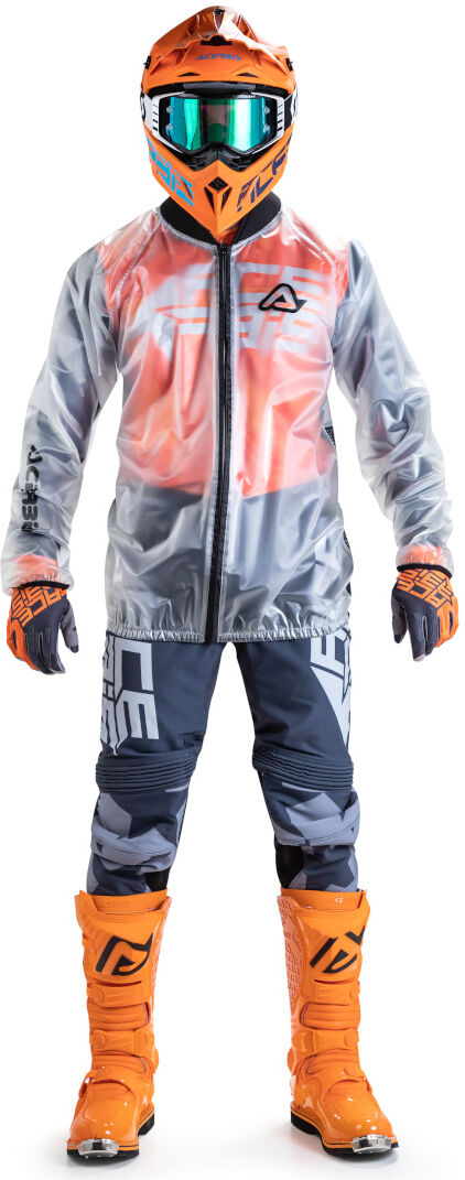 Acerbis Transparent 3.0 Veste de pluie Blanc 3XL