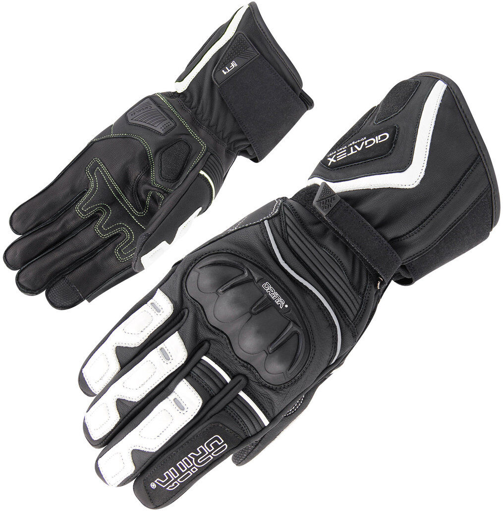 Orina Neptune Waterproof Gants de moto Noir Blanc 4XL