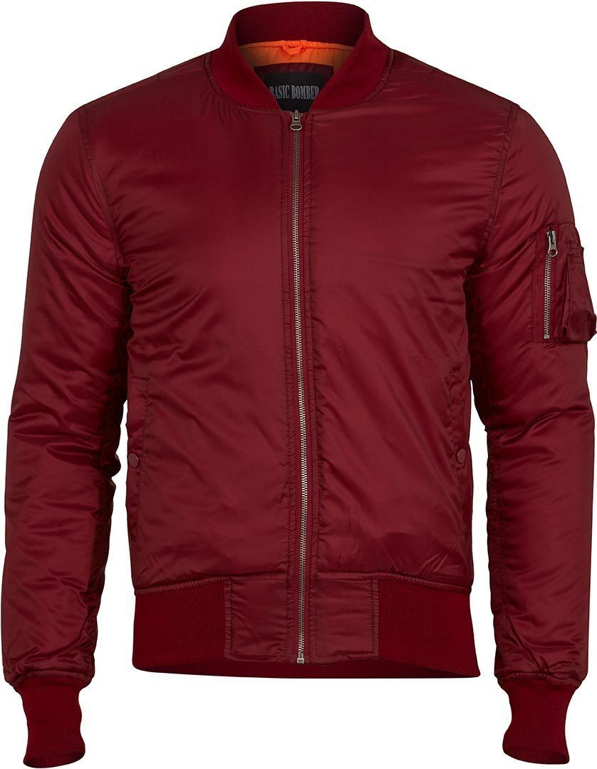 Surplus Basic Bomber Veste Rouge 3XL