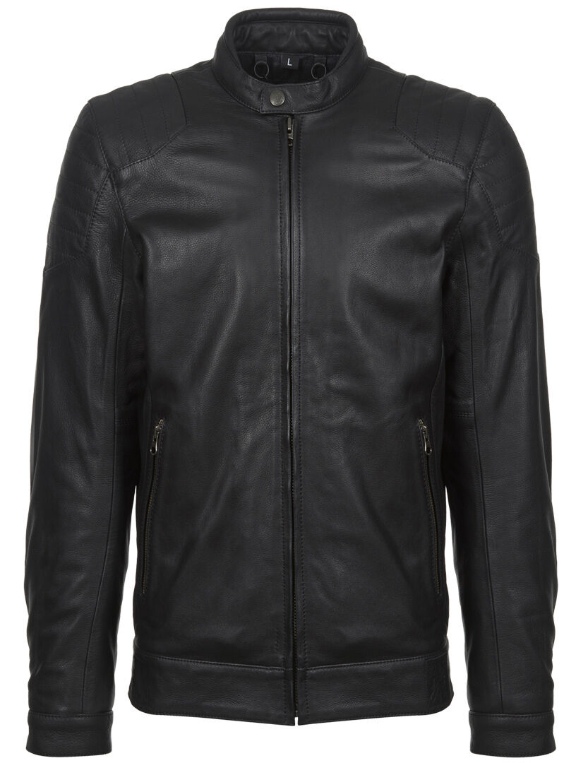 John Doe Roadster Veste en cuir de moto Noir M