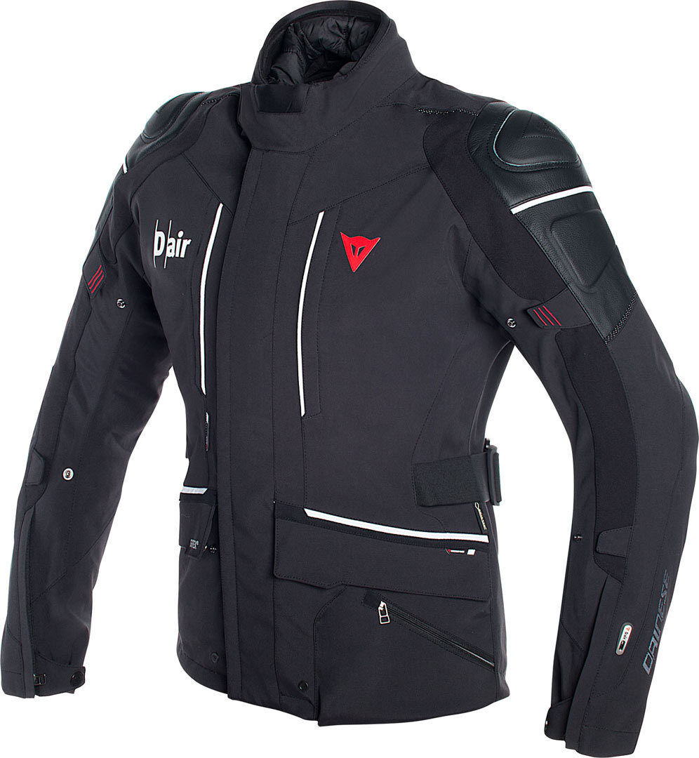 Dainese Cyclone D-Air Airbag Gore-Tex Veste textile Noir Blanc 50