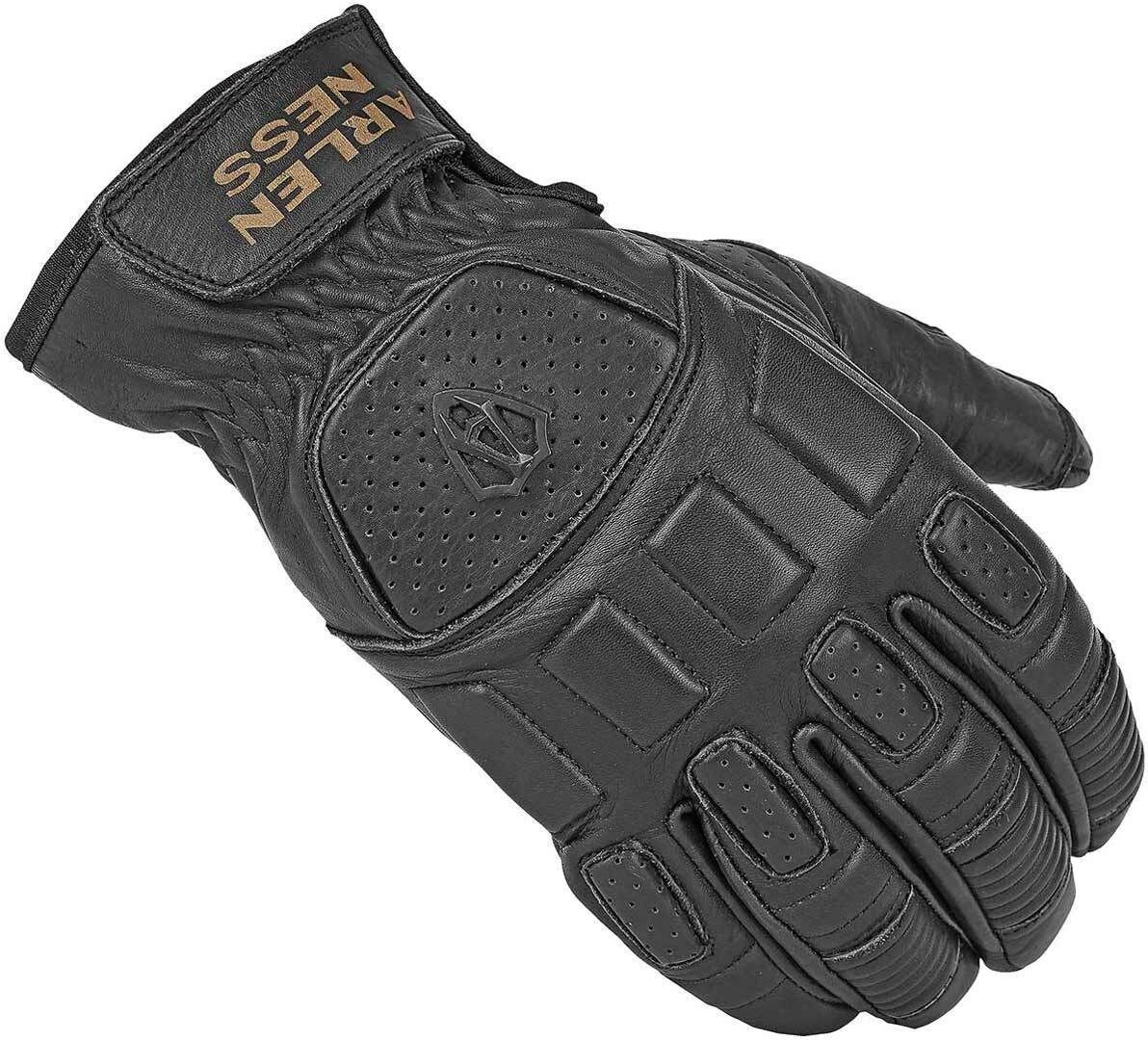 Arlen Ness Faxon Gants de moto Noir XS