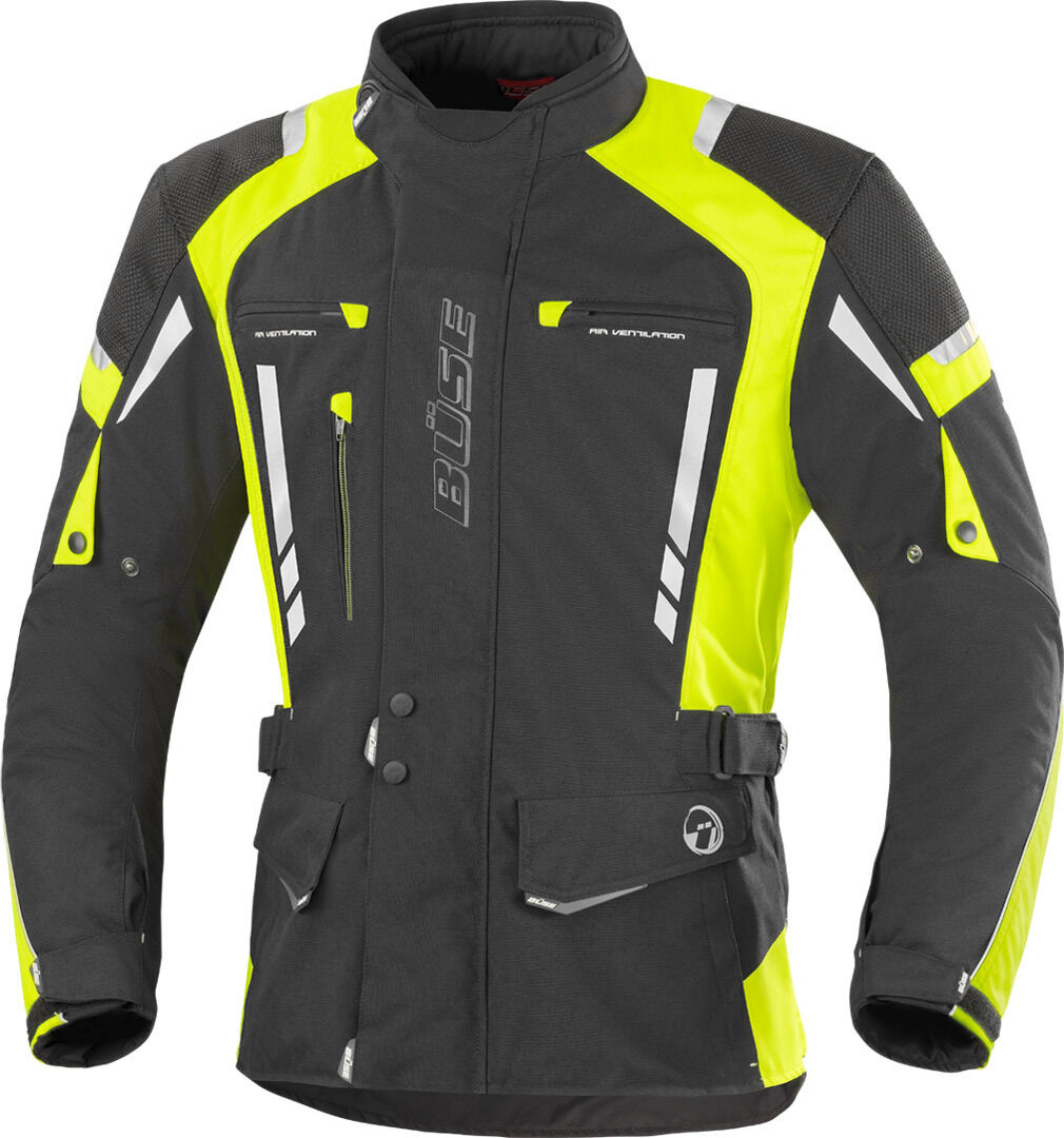 Büse Torino Pro Veste Textile moto Noir Jaune 5XL