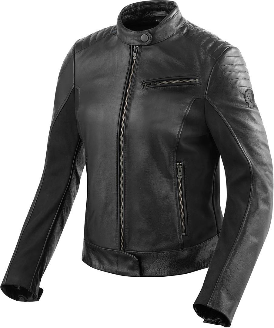 Revit Clare Veste de moto en cuir de dames Noir 42