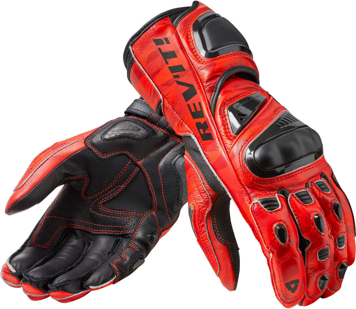 Revit Jerez 3 Motorcycle Gloves Gants de moto Rouge S