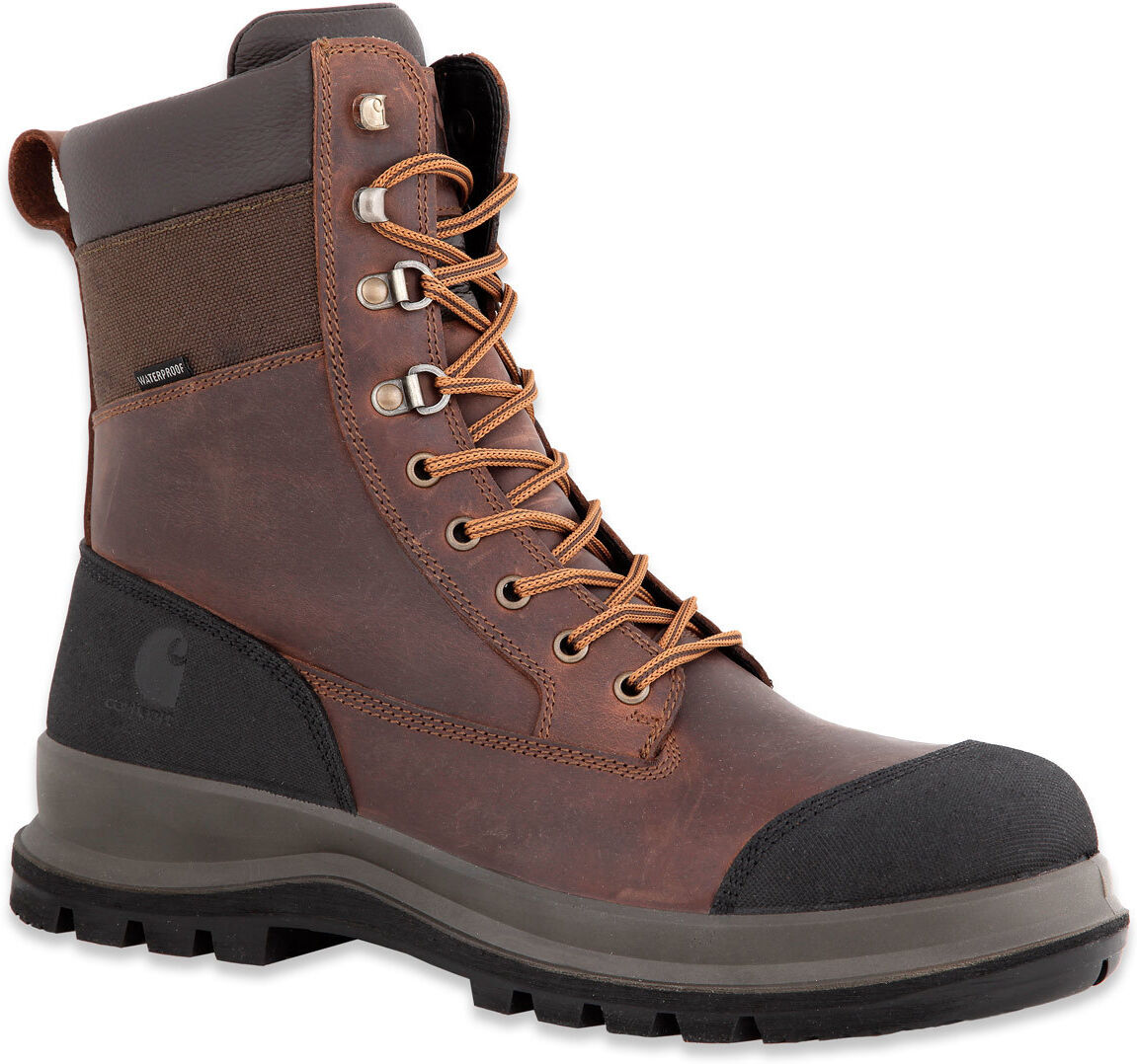 Carhartt Detroit Rugged Flex S3 High Bottes Brun 47