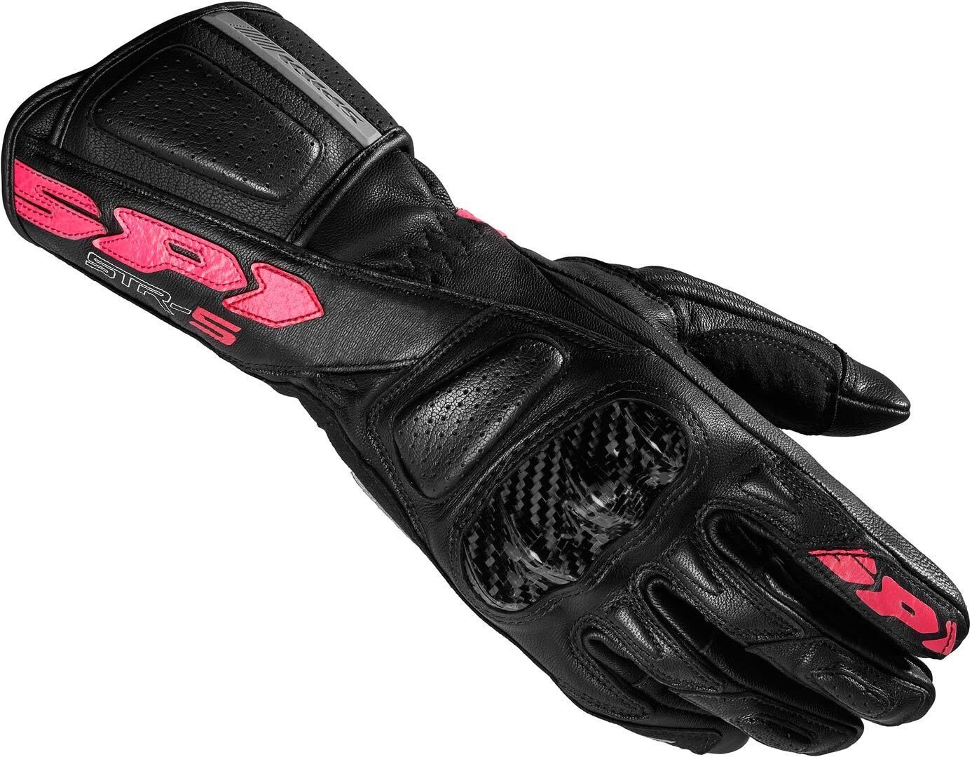 Spidi STR-5 Gants de moto de dames Noir Rose M