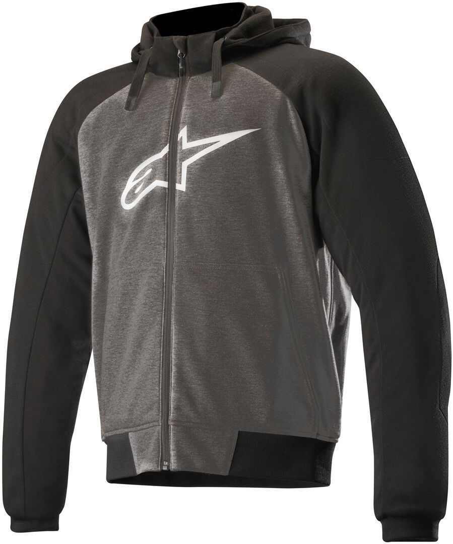 Alpinestars Chrome Sport Hoodie de moto Gris M