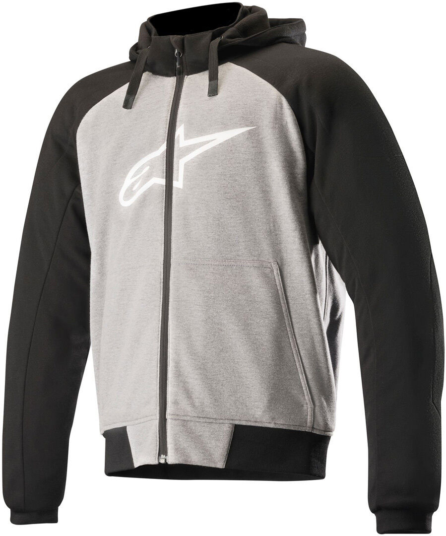 Alpinestars Chrome Sport Hoodie de moto Gris M