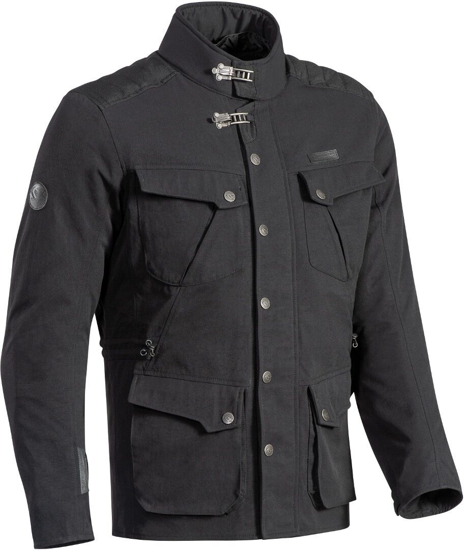 Ixon Exhaust Veste Textile moto Noir 2XL