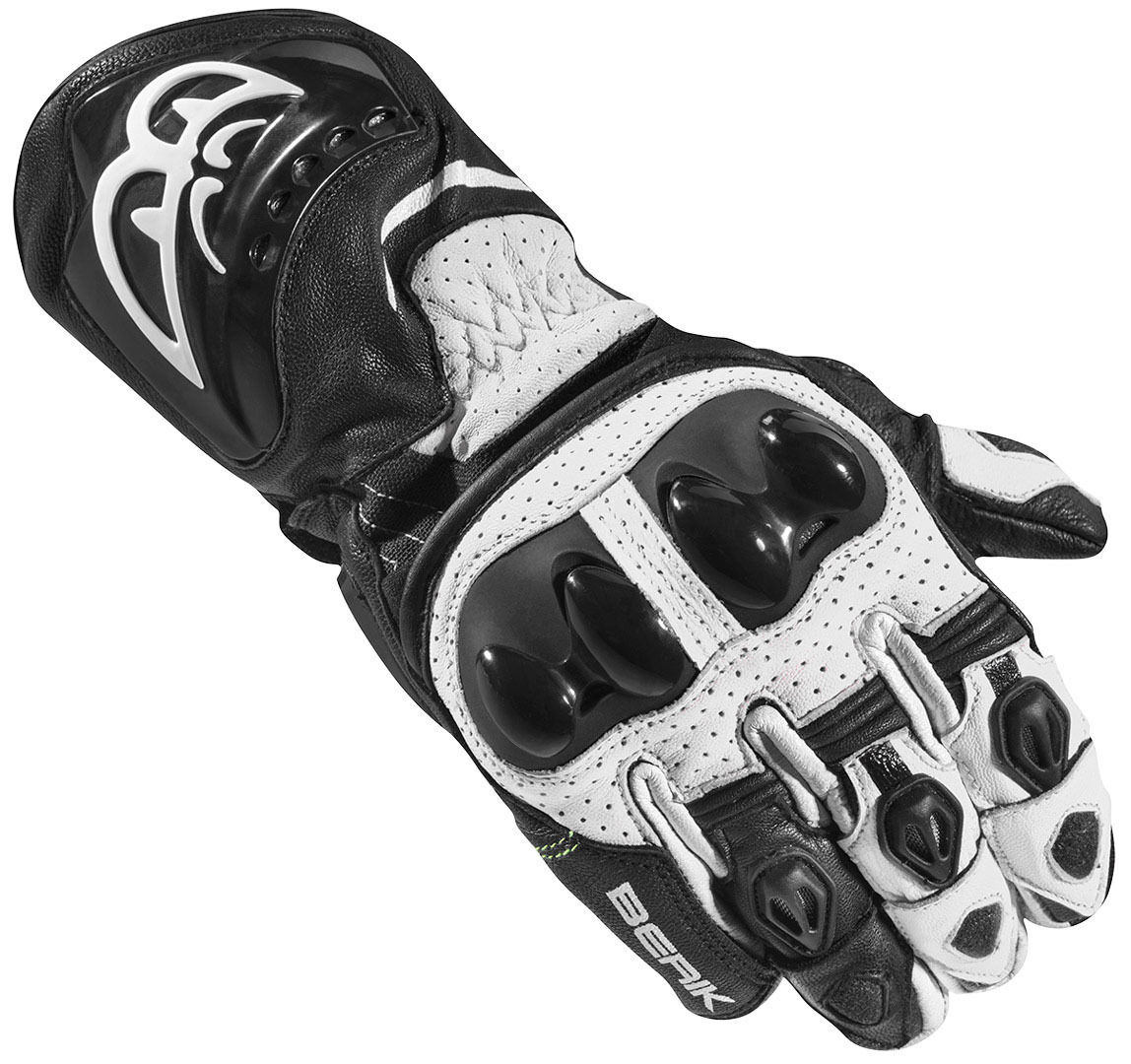 Berik Spa Evo Gants de moto Noir Blanc 2XL