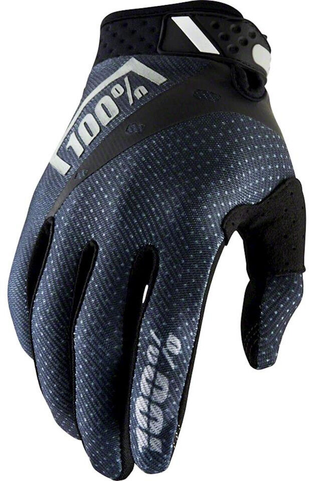 100% Ridefit Gloves Gants Noir Blanc M