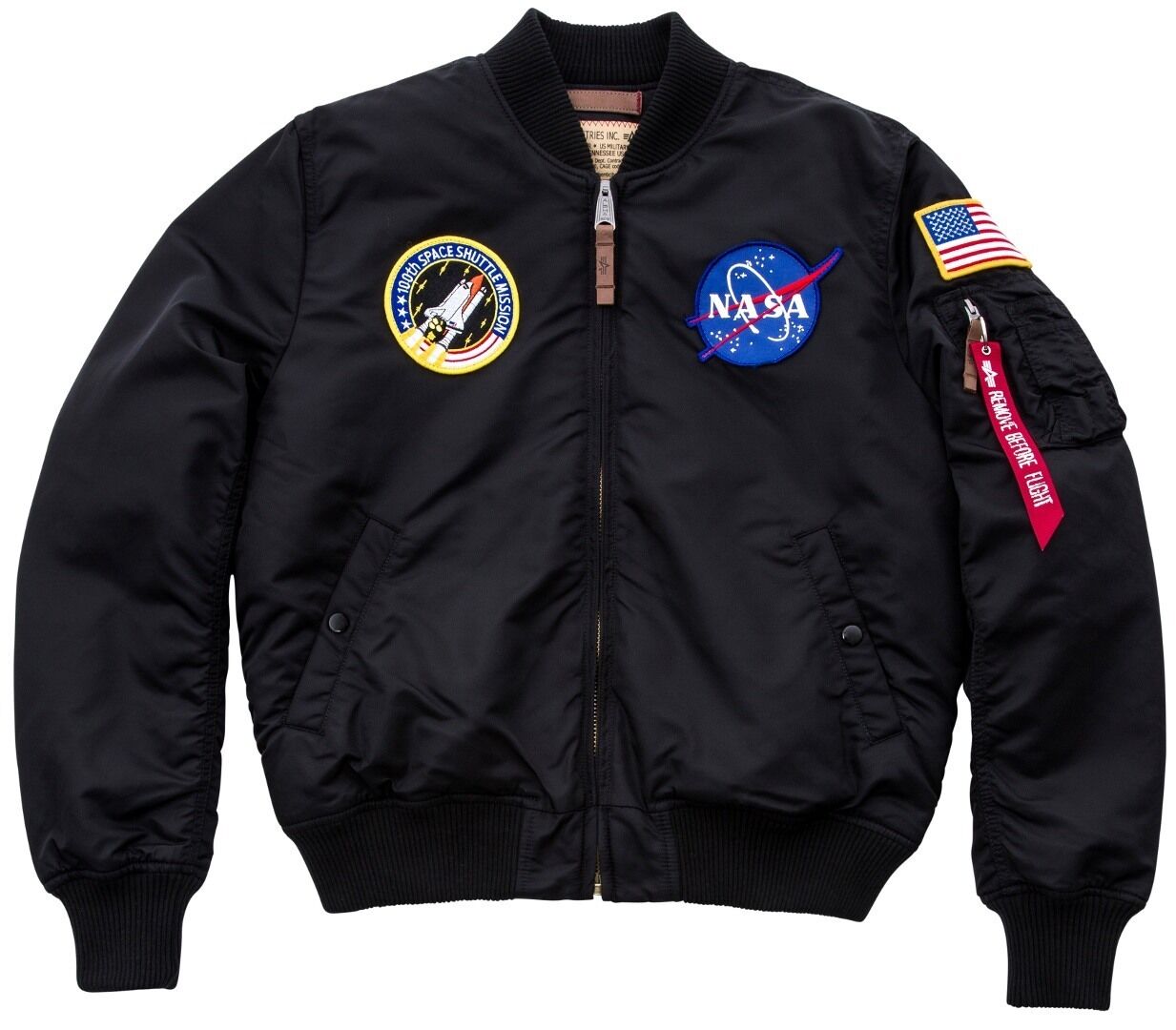 Alpha Industries MA-1 VF NASA Veste Bleu XL